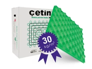 çetin folyo kaplamalı 30 densite modülasyon paneli
