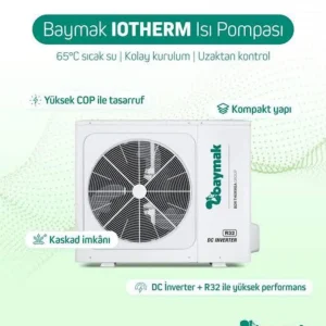 Baymak IOTHERM Hava Kaynaklı Monoblok Inverter Isı Pompası
