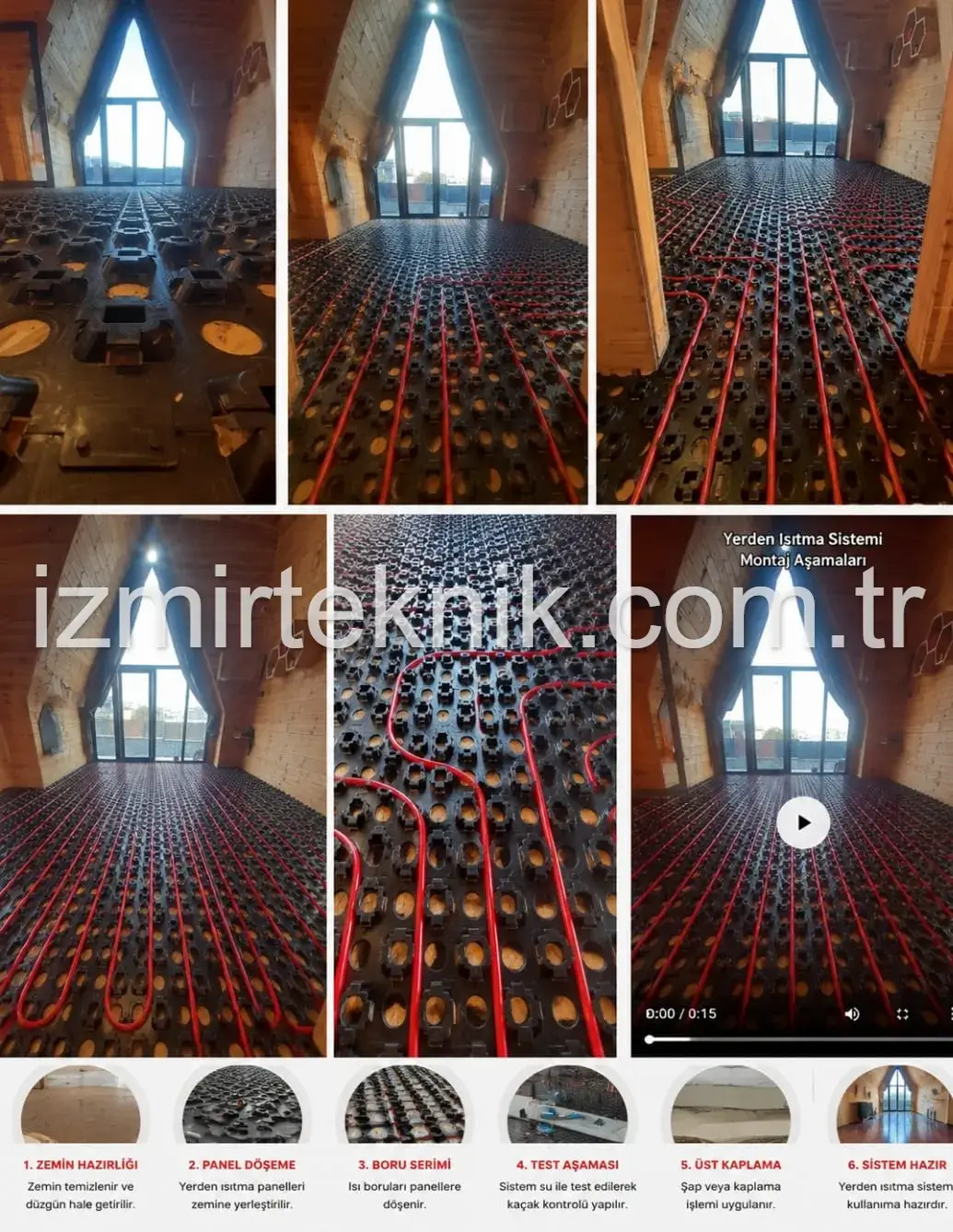 Yeni Nesil Yerden Isıtma Strafor Paneli Şapsız Çözüm
